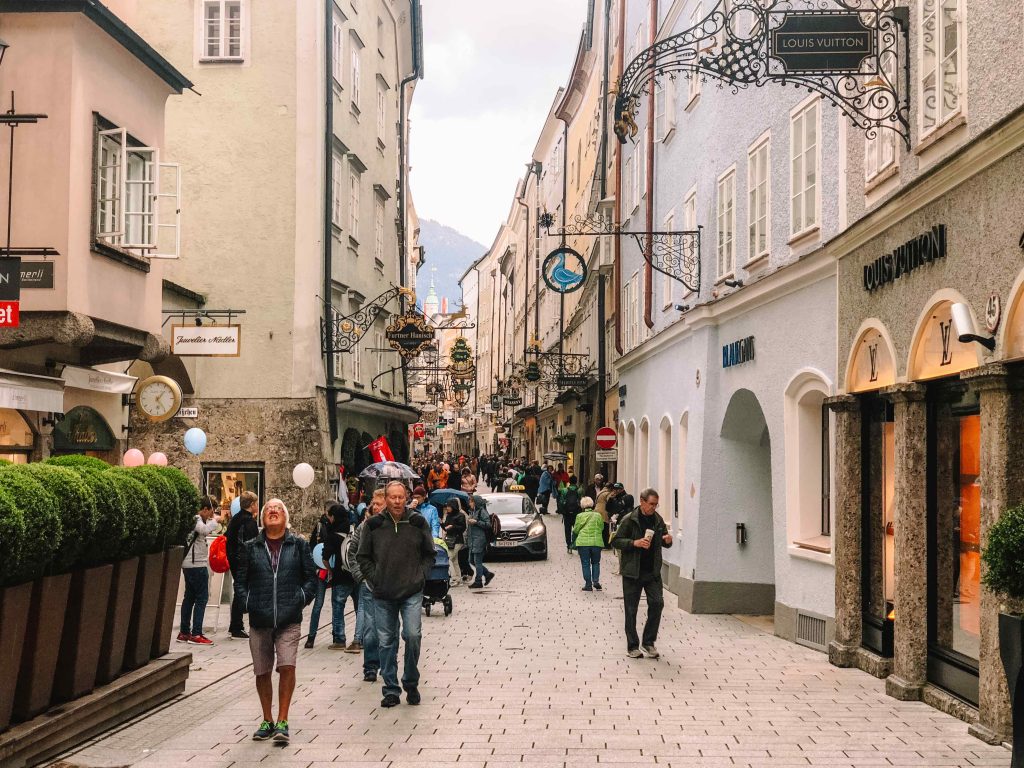 Getreidegasse Sokağı