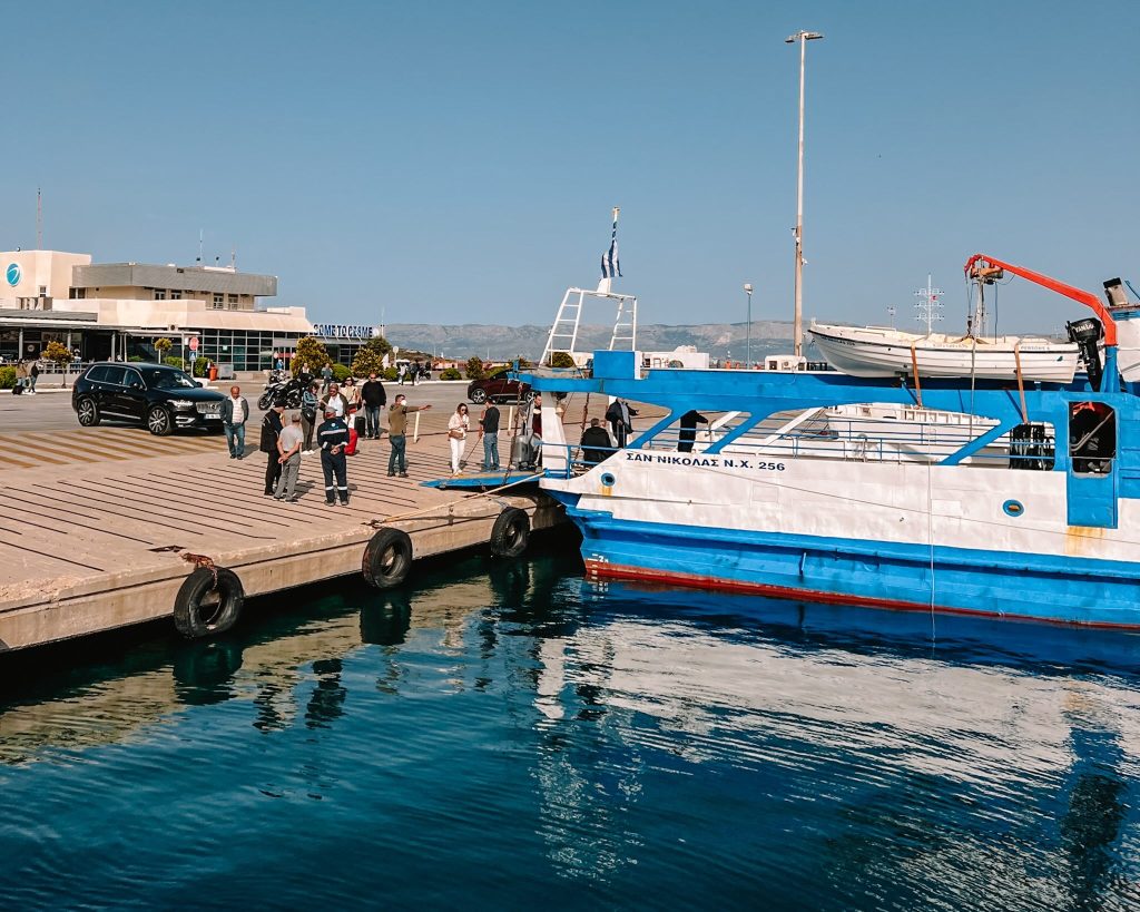sakız adası kapıda vize