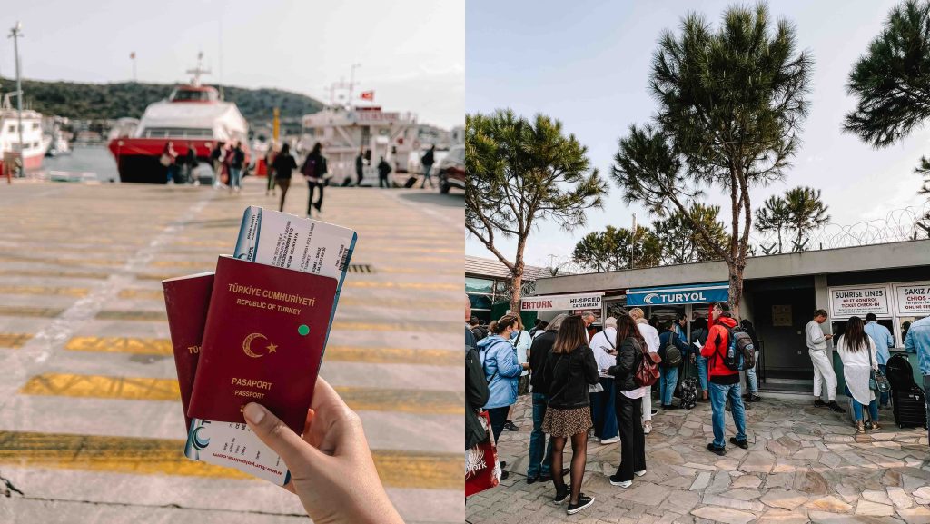 sakız adasına nasıl gidilir
